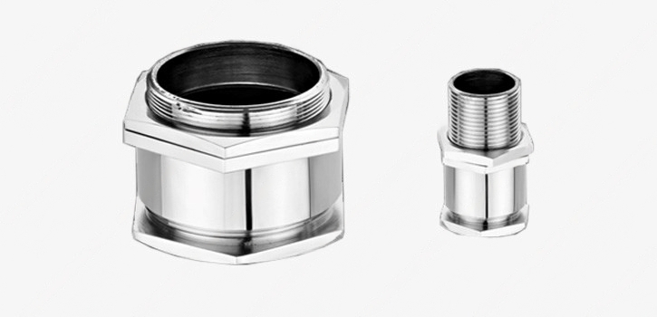 Single Compression Medium Duty Cable Gland for secure cable connections in industrial applications.